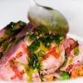 Tuna Steak with Salsa Verde