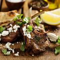 Feta-Stuffed Lamb