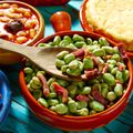 Jamon and Fava Beans Tapas