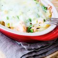 Smoked Salmon Pasta Bake