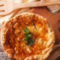 Easy Chicken and Leek Pie