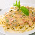 Tagliatelle with Creamy Sausage Sauce