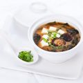 Easy Tofu, Mushroom and Miso Noodle Soup