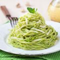 Pasta with Spring Vegetable Pesto