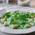 Blue Cheese and Mushroom Gnocchi