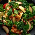 Perfect Spinach and Halloumi Salad