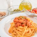 Spaghetti with Tuna and Capers