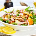 Halloumi and Orange Salad