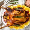 Christmas Duck Stuffed with Oranges