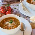 Slow-Cooked Root Veg and Lentil Casserole