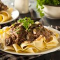 Easy Steak and Mushroom Stroganoff