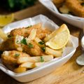 Extra-Crunchy Fish Goujons and Chips