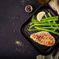 Rosemary Chicken Thighs with Asparagus