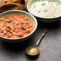 Mushroom and Tomato Curry