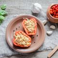 Beef and Cheese Stuffed Peppers