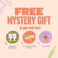 FREE $50 mystery gift in this month's box! 🎁❓