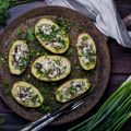 Luxury Potato Skins with Blue Cheese and Truffle