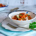 Orzo and Chorizo Stew