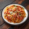 Smoky Bacon and Tomato Spaghetti