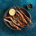 Griddled Langoustines with Nutty Butter