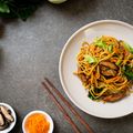 Miso Mushrooms with Udon Noodles