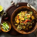 Crispy Tofu with Sesame Udon Noodles