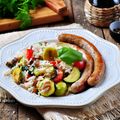 Sausage and Zucchini Pilaf