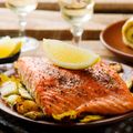 One-Pan Roast Salmon With Onions