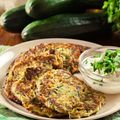 Ricotta and Courgette Fritters