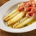 White Asparagus and Prosciutto Salad