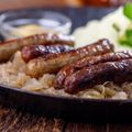 Bratwurst, Cabbage, and Caraway