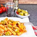 Simple Green Olive Pasta