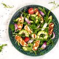 Halloumi and Hispi Salad