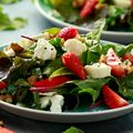 Goat’s Cheese Salad with Cranberry Drizzle