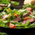 Steak Tagliata with Roast Tomatoes