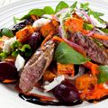 Leg of Lamb with Goat’s Cheese Salad