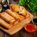 Sweet Chilli and Tofu Spring Rolls