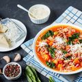 Bean, Tomato and Spinach Soup