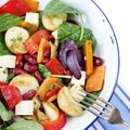 Mixed Bean and Goat’s Cheese Salad