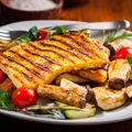 Chargrilled Halloumi and Vegetables