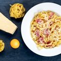 Leftover Ham Carbonara