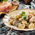 Gnocchi with Pancetta, Artichokes and Mascarpone