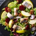 Mackerel with Apple Salad