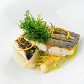 Sea Bass with Creamed Fennel