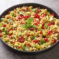 Freekeh Salad with Chicken and Pomegranate