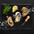 Oysters with Horseradish Cream