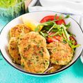Spiced Tuna and Edamame Fritters