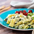 Spinach and Goat’s Cheese Pasta Salad