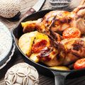 One-Pot Partridge with Wine and Potatoes