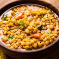 Coconut and Chickpea Dhal